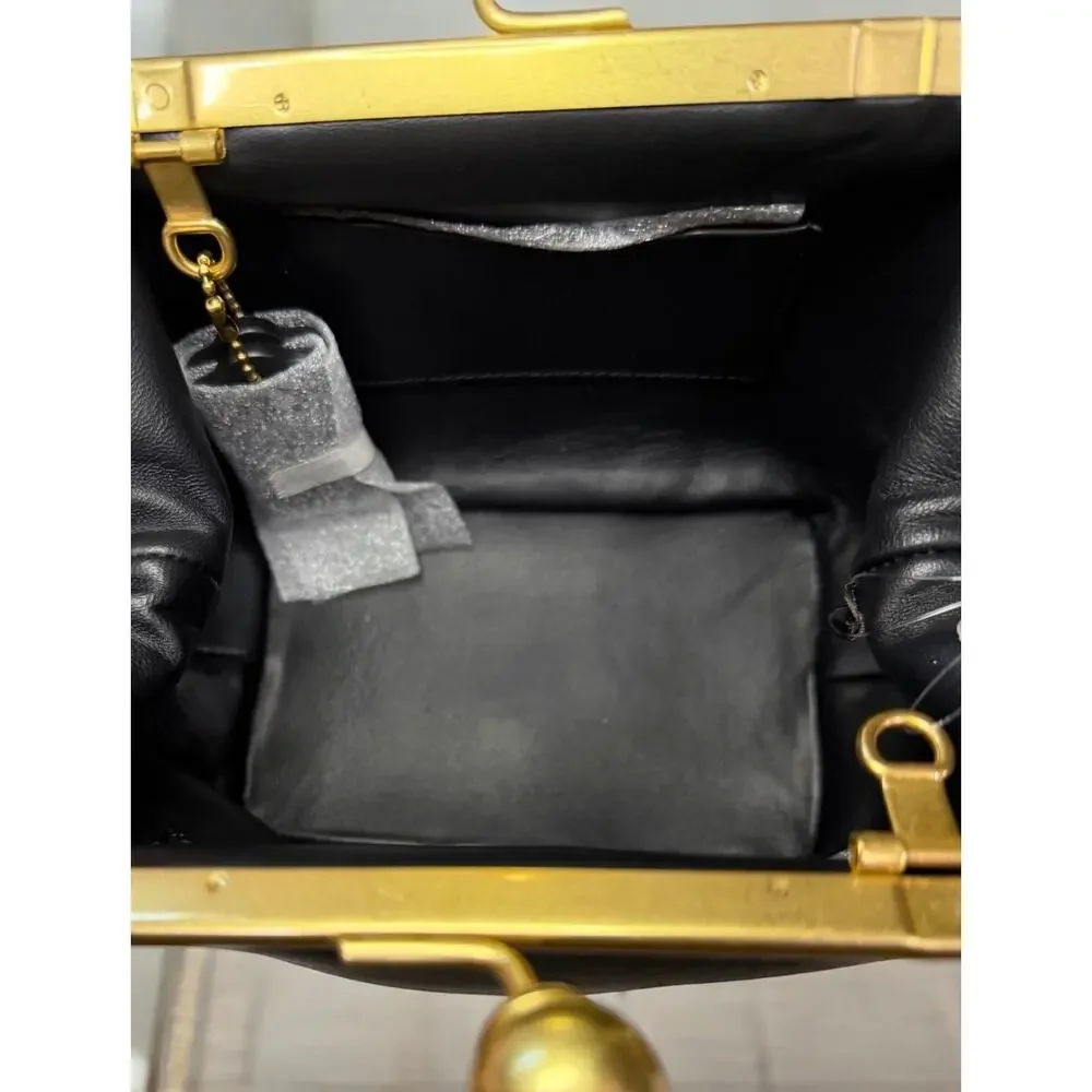 NWT Coach CCY28 Kiss Lock Frame Bag 16